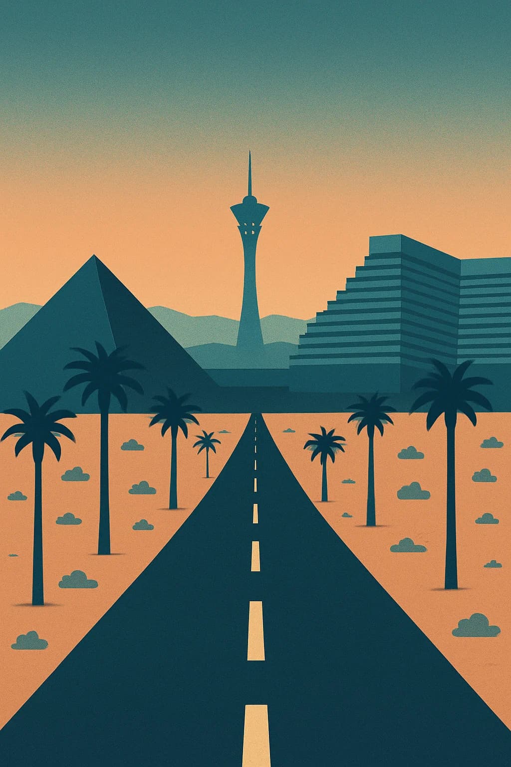 Desert Mirage: The Road to Sin City